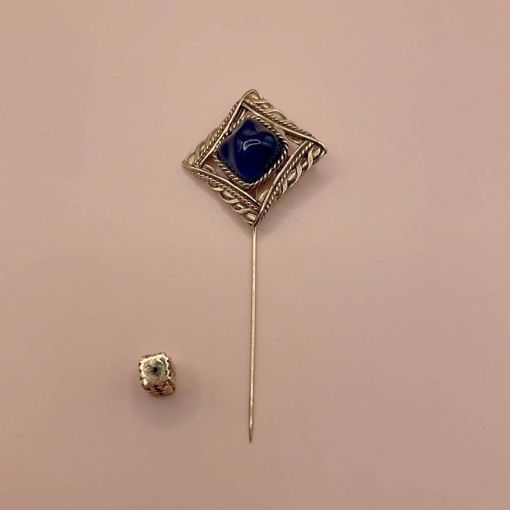 GIVENCHY Vintage Signed Stick Pin Brooch - Picture 8 of 9